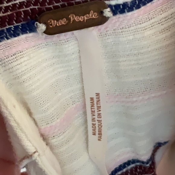 Free People striped cotton jumper size 6 - Picture 2 of 6
